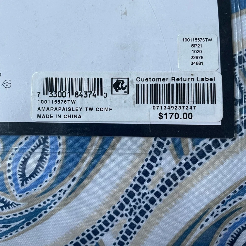 NWT CHARTER CLUB DAMASK Designs Twin/TwinXL 2PC Comforter Set